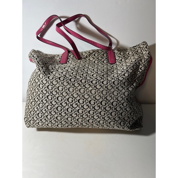 Guess Beige and Pink Tote Bag - Picture 2 of 9